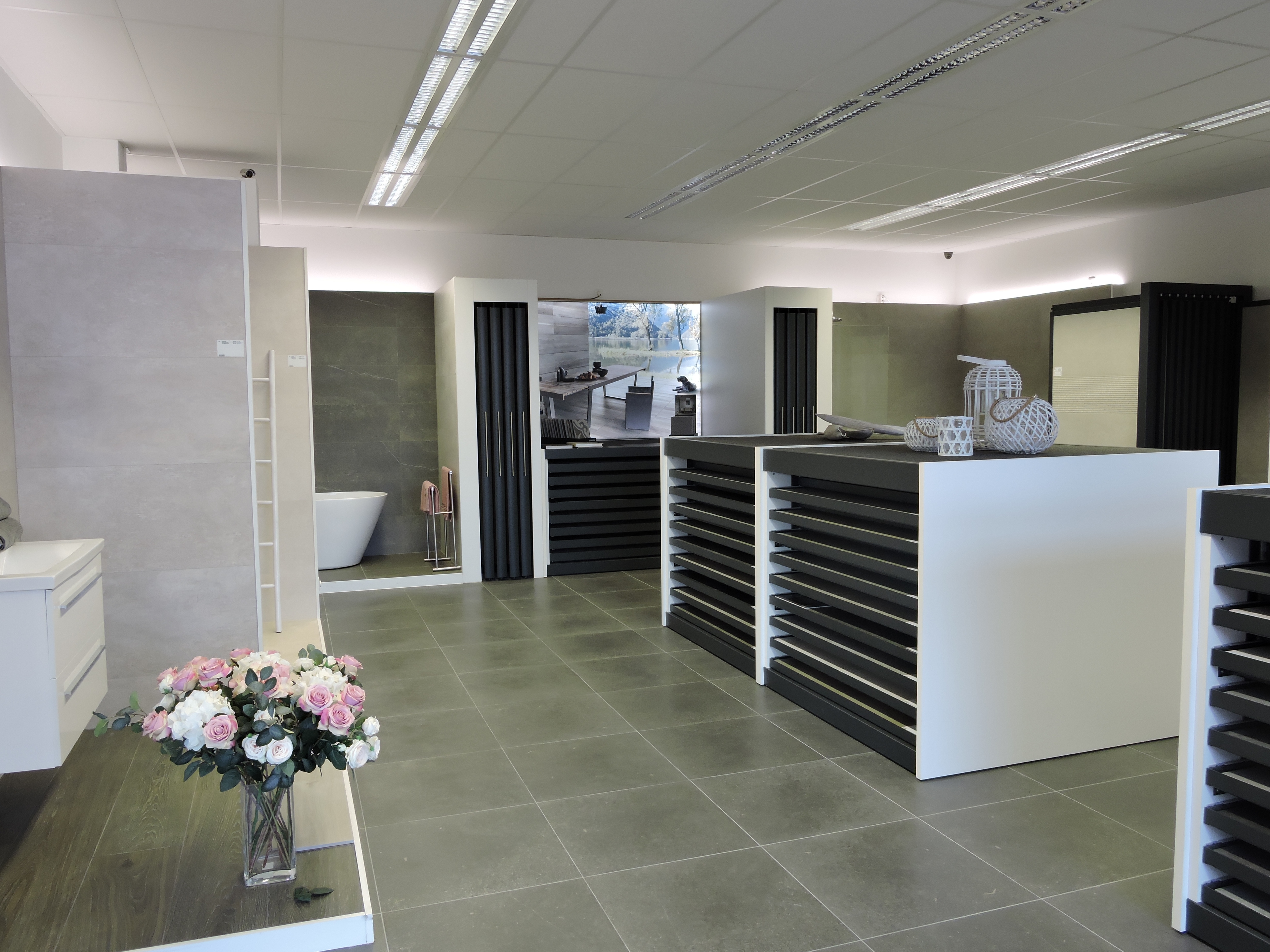 Binnenin onze toonzaal